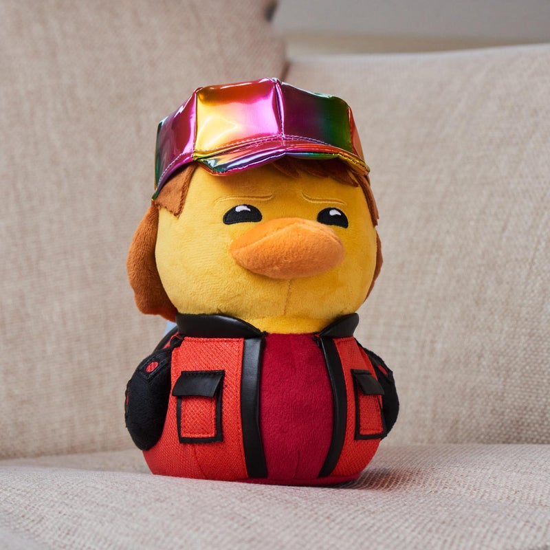 TUBBZ Plush: Back to The Future - Marty McFly 2015 Cosplaying Rubber Duck Soft Plush Collectible Toy - Image 5